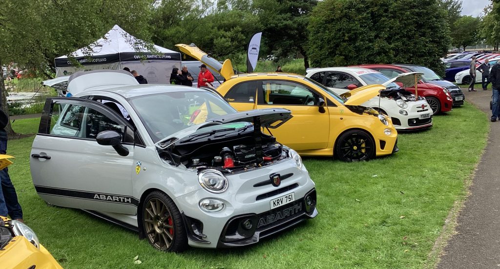 Best Club Stand - 1st Place - Custom Abarths Scotland