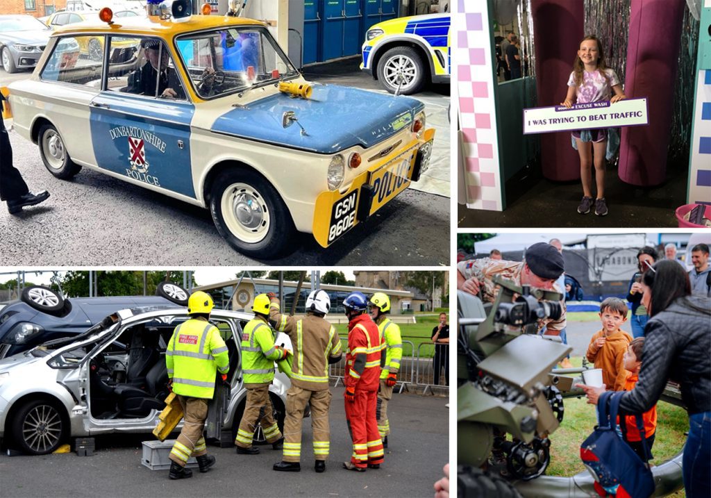 Road Safety Scotland, Scottish Fire Brigade, The British Army