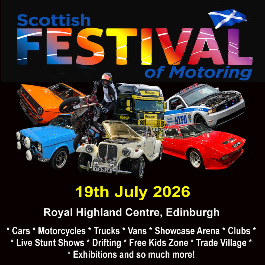 Scottish Festival of Motoring 19th July 2026