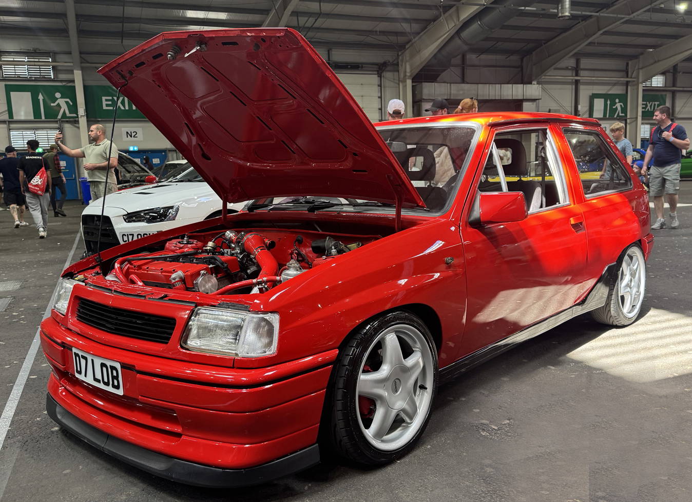Best on show 2nd Place Vauxhall Nova Scottish Festival of Motoring