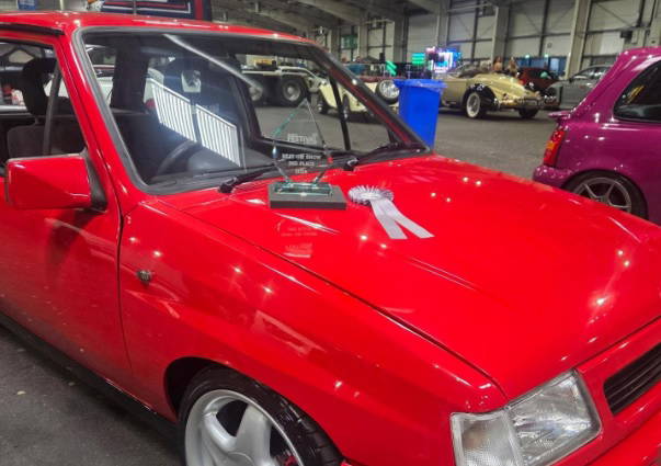 Best on show 2nd Place - Vauxhall Nova - Scottish Festival of Motoring