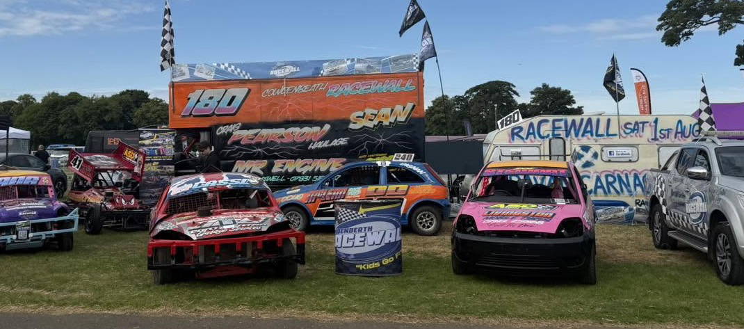 Cowdenbeath Racewall Best Outdoor Stand - Scottish Festival of Motoring